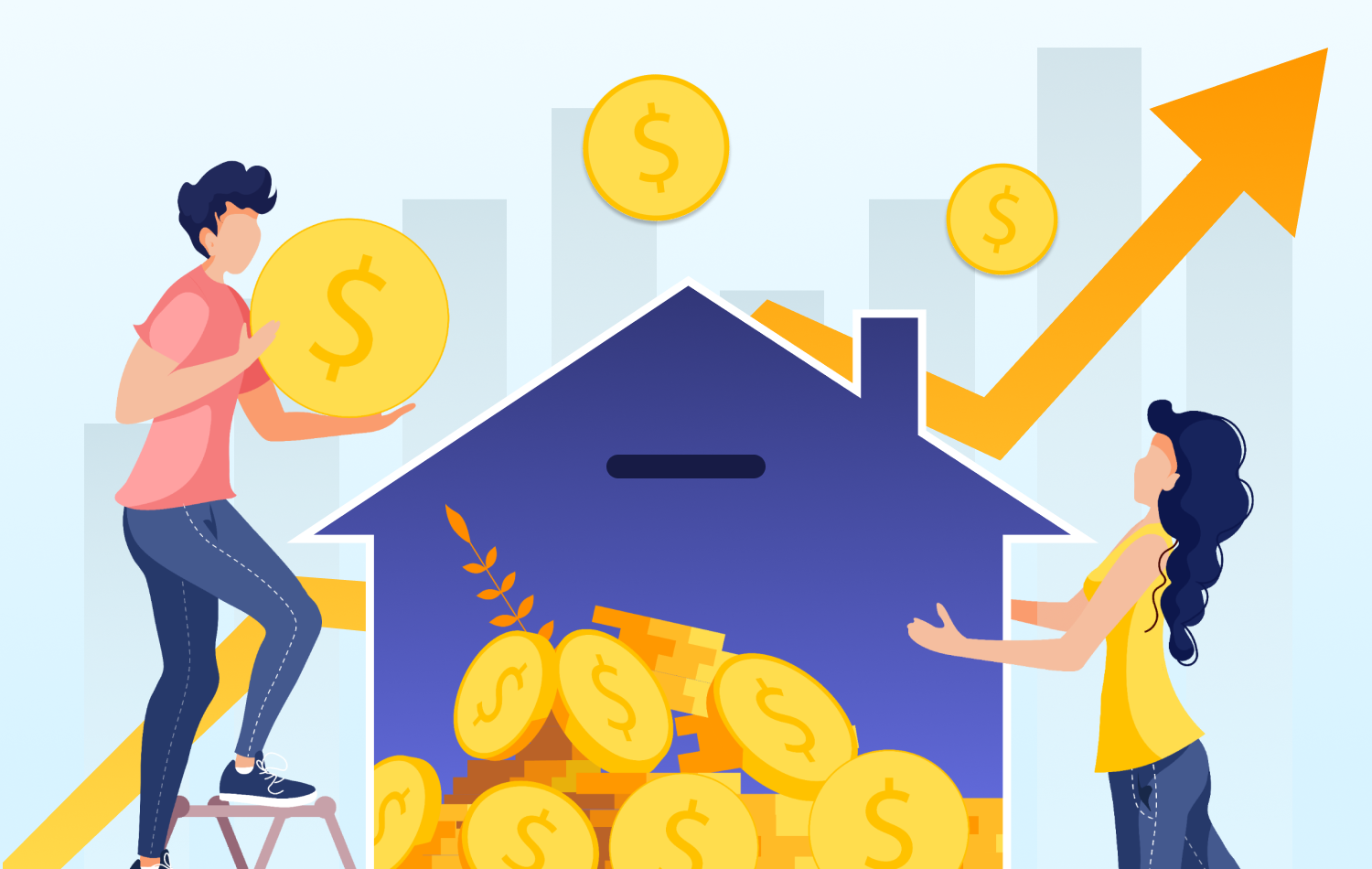 Buyers and sellers rendering