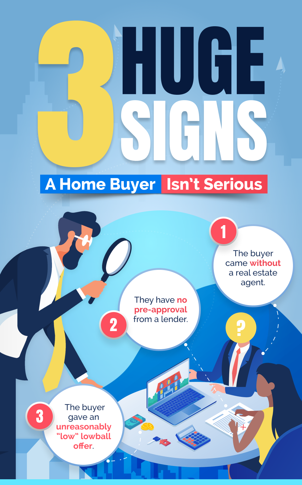 Three huge signs a home buyer isn't serious