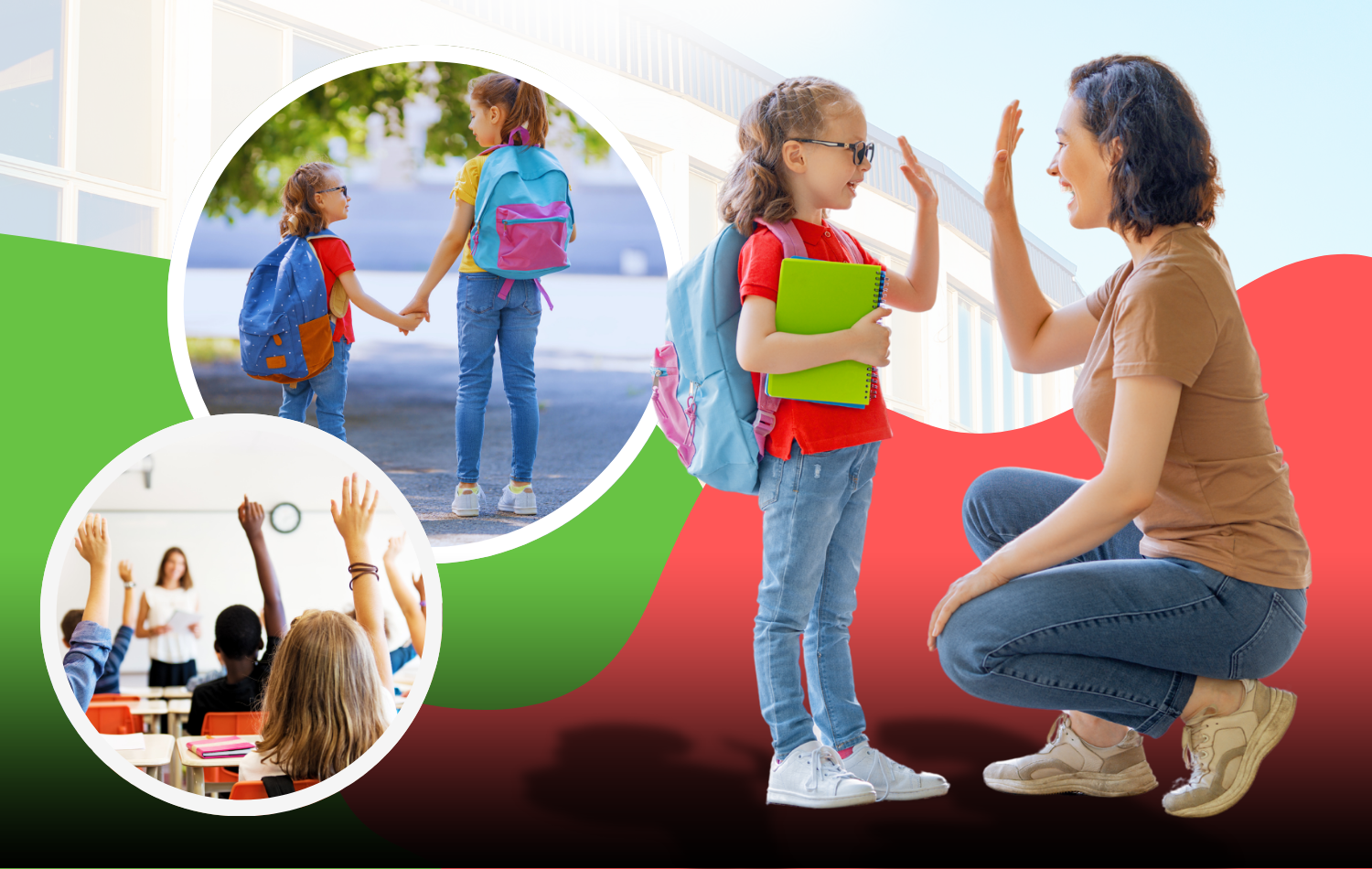 Home-buying near school banner
